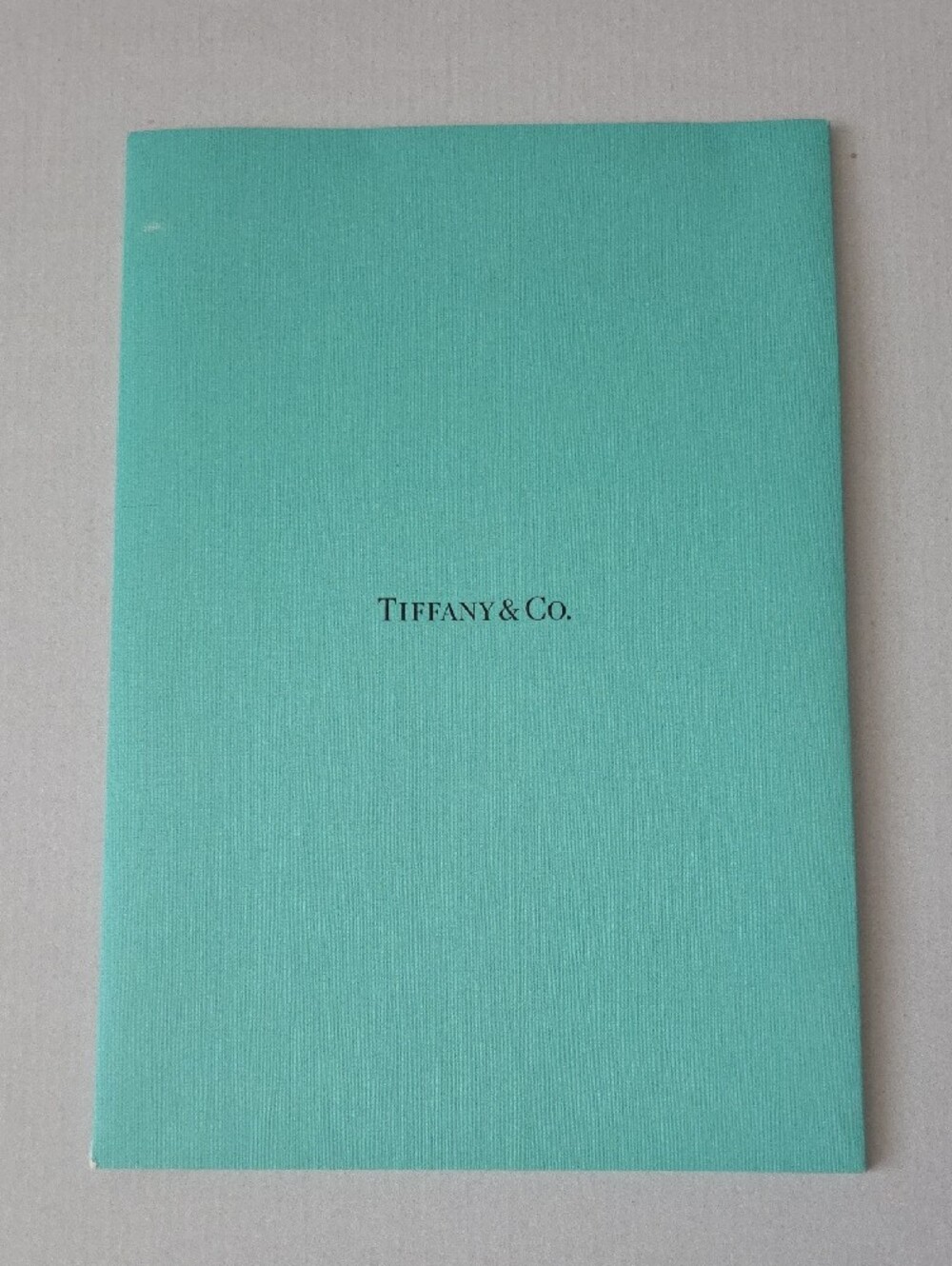 Tiffany & Co. Turquoise Document Pocket Folder